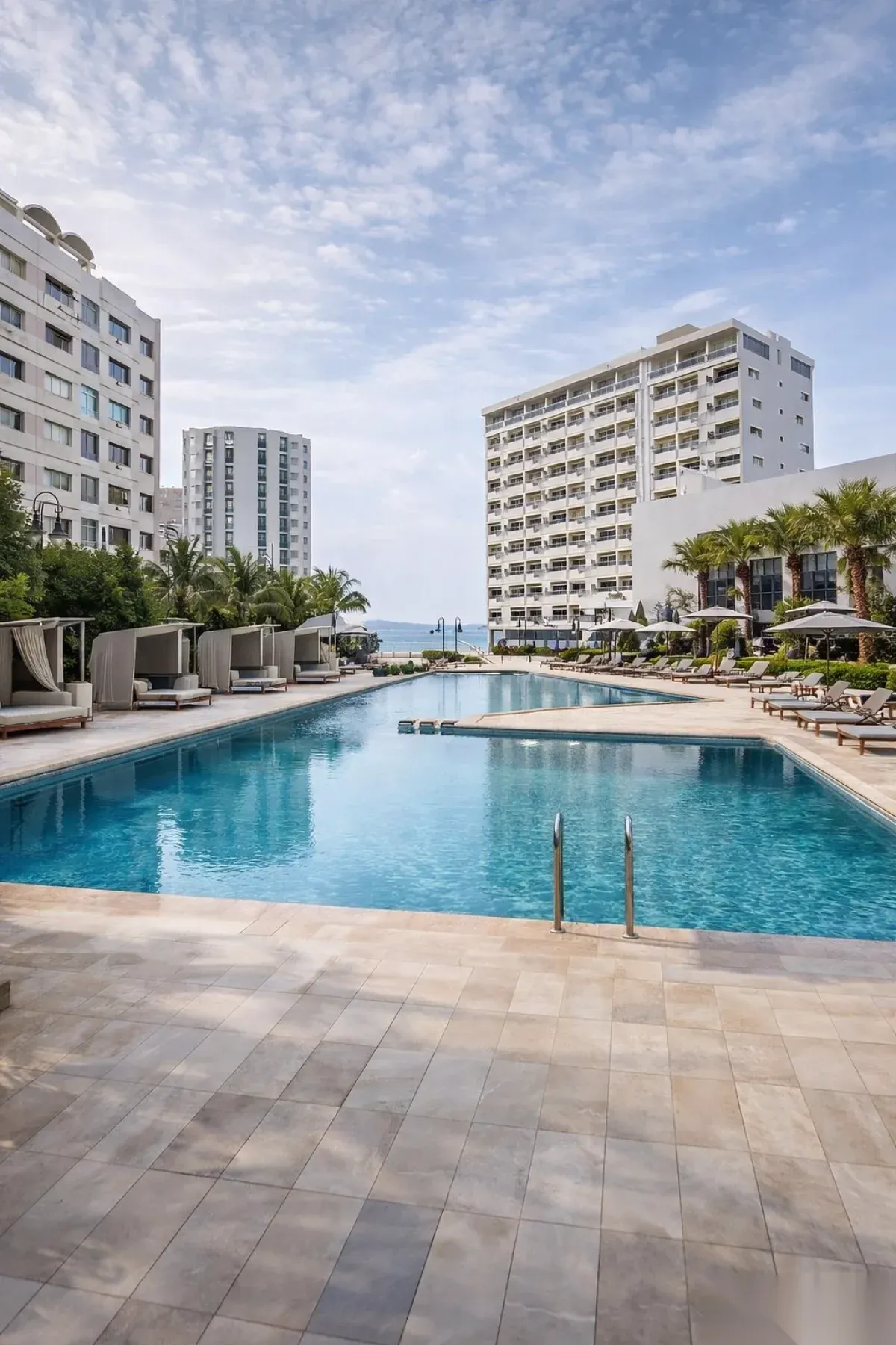 Habitación Barceló Tánger con vista al estrecho de Gibraltar
