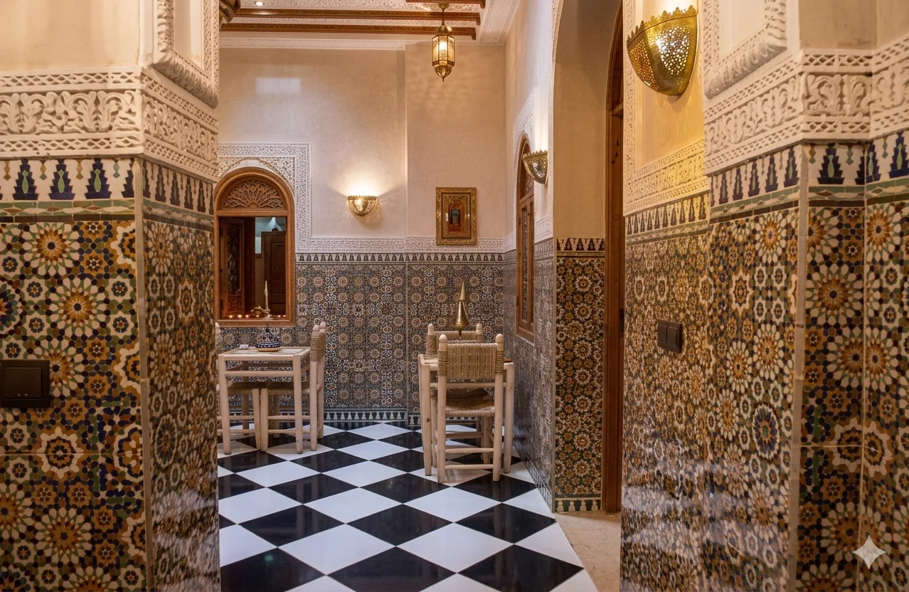 Qasr El Medina zellige