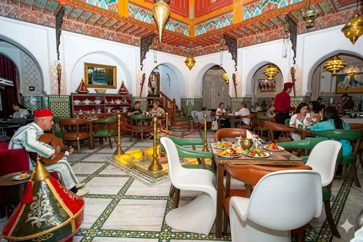 Riad Tanja comedor