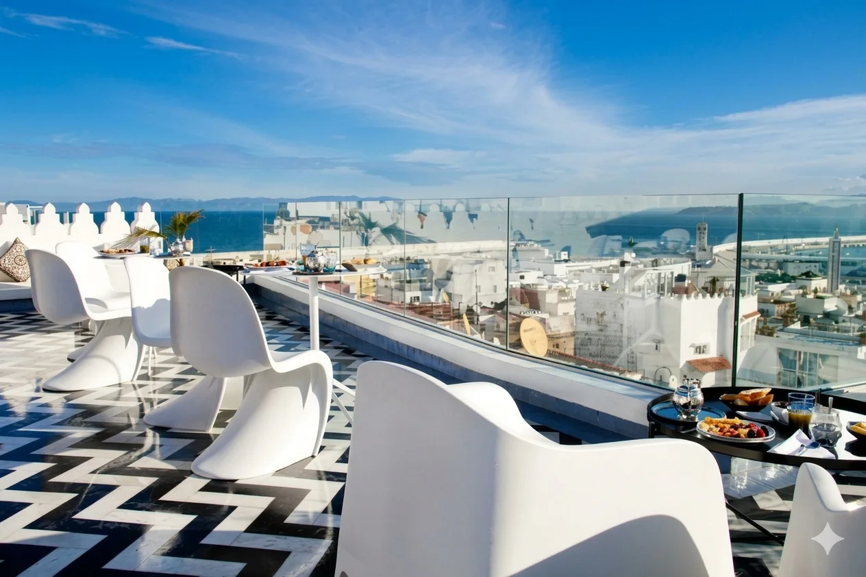 Saba's House terraza