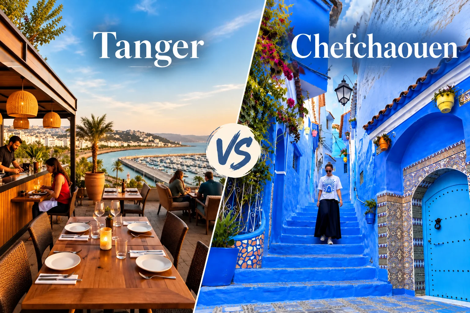 Tánger vs Chefchaouen