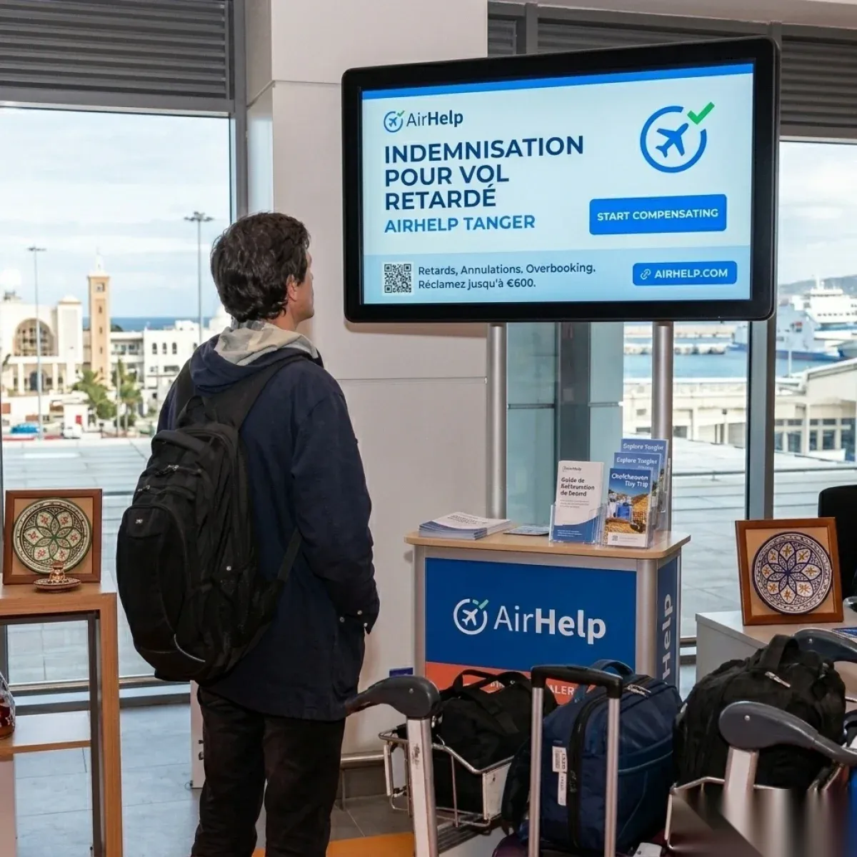 Reclamación vuelo retrasado Tánger